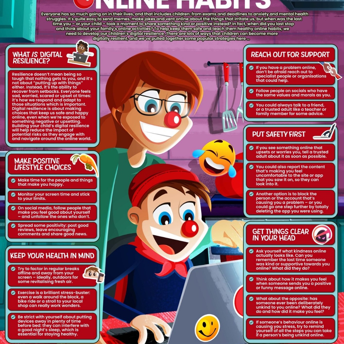 Sutton road primary and nursery nos tips for safe and healthy online